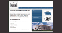Desktop Screenshot of precontanks.com